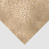Gold Glam Leopard Print Seidenpapier (Ausschnitt)