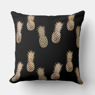 Gold Glam Pineapples Kissen