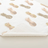 Gold Glam Pineapples Sherpadecke (3/4)