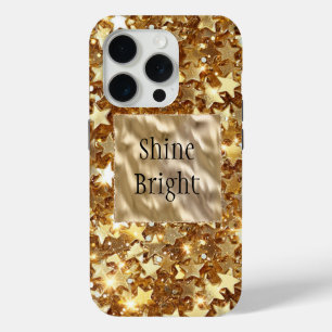 Gold Glam Stars Confetti Case-Mate iPhone Hülle