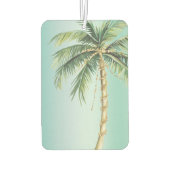 Gold Glam Tropical Palm Tree Autolufterfrischer (Rückseite)