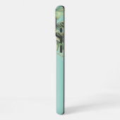 Gold Glam Tropical Palm Tree iPhone Hülle (Linke Seite)