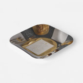 Gold Glamour Paper Teller (Gewinkelt)