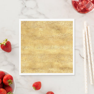 Gold Glanz Weihnachten Serviette