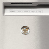 gold glänzender Diamantring Magnet (In Situ (Geschirrspüler))