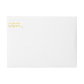 Gold glauben Handschrifts-Foto-Rücksendeadresse (Vorderseite)