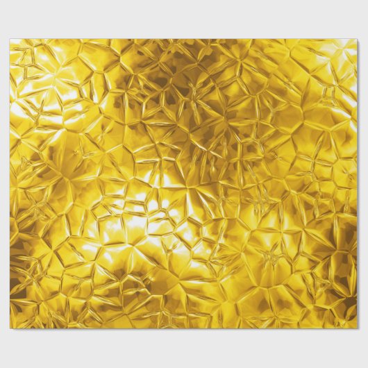 Gold Gleam Geschenkpapier (Flach)