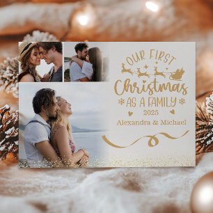 Gold Glitter 3 Foto Weihnachten