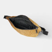 Gold Glitter Bauchtasche (Offen)