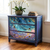Gold Glitter Cosmic Fluid Achat Seidenpapier