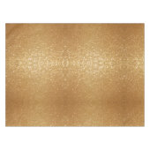 Gold Glitter Effect Tablecloth Birthday Theme Tischdecke (Vorderseite (Horizontal))