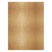 Gold Glitter Effect Tablecloth Birthday Theme Tischdecke (Vorderseite)