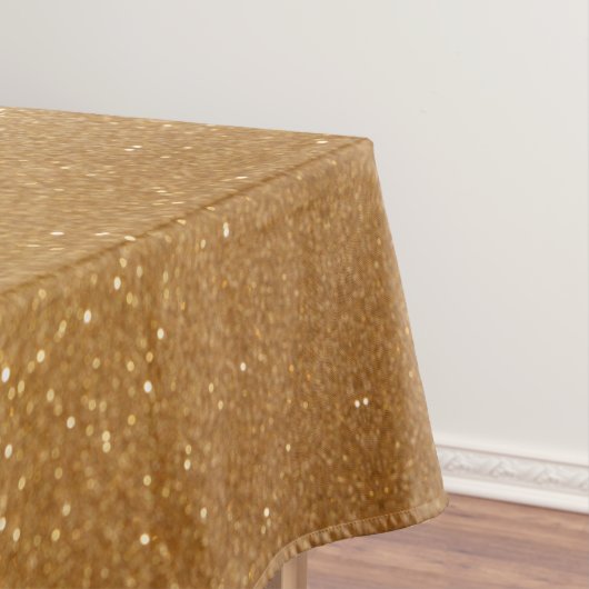 Gold Glitter Effect Tablecloth Birthday Theme Tischdecke (Beispiel)