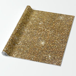 Gold Glitter Funkeln Glitzernd Funkelnd Schön Geschenkpapier