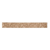 Gold Glitter Funkeln Satinband (Vorderseite)