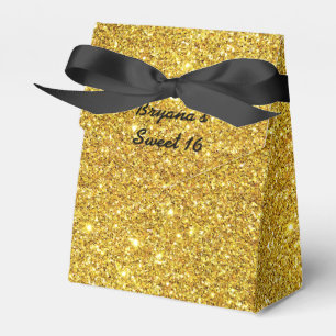 Gold Glitter Funkelnde Geburtstagsfeier Geschenkbo Geschenkschachtel