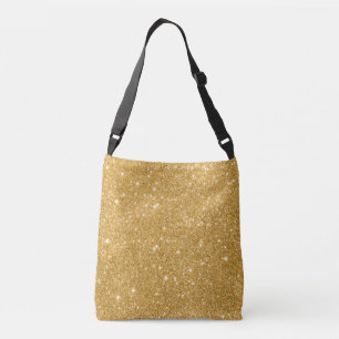 Gold Glitter Funken Tragetaschen Mit Langen Trägern