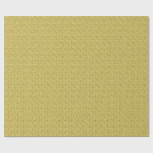 Gold Glitter Geschenkpapier (Flach)