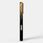 Gold Glitter Glanz Elegante Luxus Textur        Case-Mate iPhone Hülle (Rückseite / Rechts)