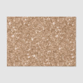 Gold Glitter Glitz Geburtstag Seidenpapier (Vorderseite)