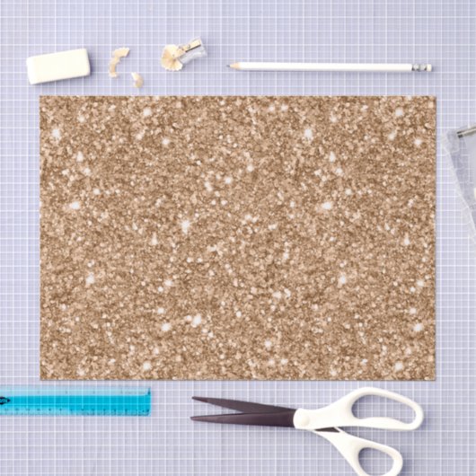 Gold Glitter Glitz Geburtstag Seidenpapier (Handwerk)