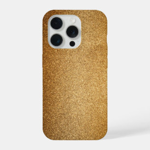 Gold Glitter  iPhone 15 Pro Hülle