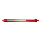 Gold Glitter Kugelschreiber (Rückseite)