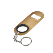 Gold Glitter Mini Flaschenöffner (Rückseite Schrägansicht)