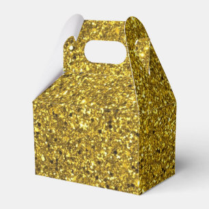Gold Glitter Muster Geschenkschachtel