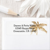 Gold Glitter Palmenbaum (Insitu)