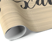 Gold Glitter Sparkle Eyelashes Monogram Name Geschenkpapier (Rolleneckpunkt)