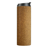 Gold Glitter Thermosbecher (Nach links gedreht)