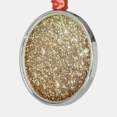 Gold Glitter to Customize Ornament Aus Metall (Links)