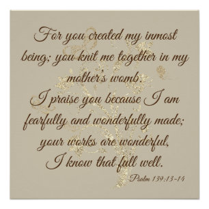 Gold Glittery Bible Verse - Angebot zur Verbesseru Poster