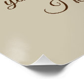 Gold Glittery Bible Verse - Angebot zur Verbesseru Poster (Ecke)