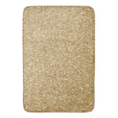 Gold Glitz Glitzer      Badematte (Vorderseite Vertikal)