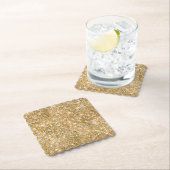 Gold Glitz Glitzer Untersetzer (Vor Ort)