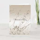 Gold Glitz Karte (Vorderseite)