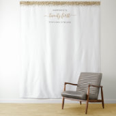 Gold Glitzer 21. Hintergrund für Fotos Tapestry Wandteppich (Beispiel)