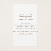 Gold Glitzer auf Weiß (Rückseite)