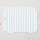 Gold Glitzer BIRTHDAY PARTY Blauer Himmel Einladun Einladung (Rückseite)