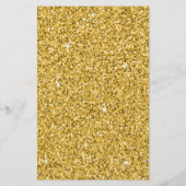 Gold Glitzer Birthday Word Search Game (Rückseite)