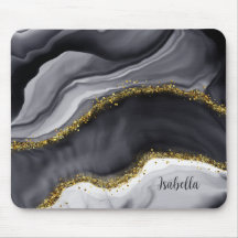 Gold Glitzer Black Personalize