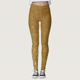 Gold Glitzer Blende Original Leggings