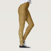 Gold Glitzer Blende Original Leggings (Rechts)