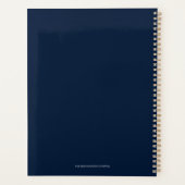 Gold-Glitzer-Bootsanker und Blume auf See Planer (Rückseite)