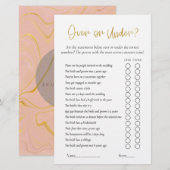 Gold Glitzer Brautparty (Vorne/Hinten)