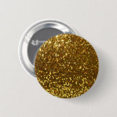 Gold Glitzer Button (Vorne & Hinten)
