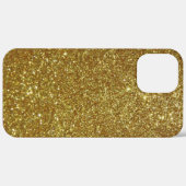 Gold Glitzer Case-Mate iPhone Hülle (Hinten (horizontal))