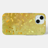 Gold Glitzer Case-Mate iPhone Hülle (Rückseite (Horizontal))